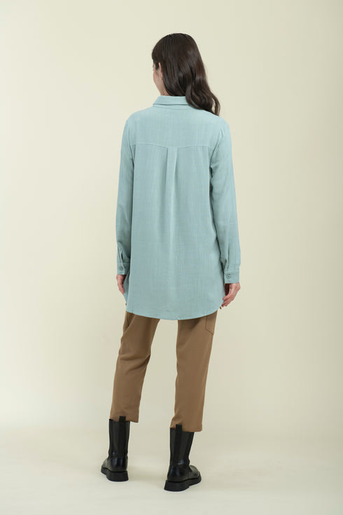Blaine-Oversize Button-up